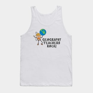 Geography Teachers Rock Tank Top